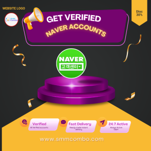 Get verified Naver accounts