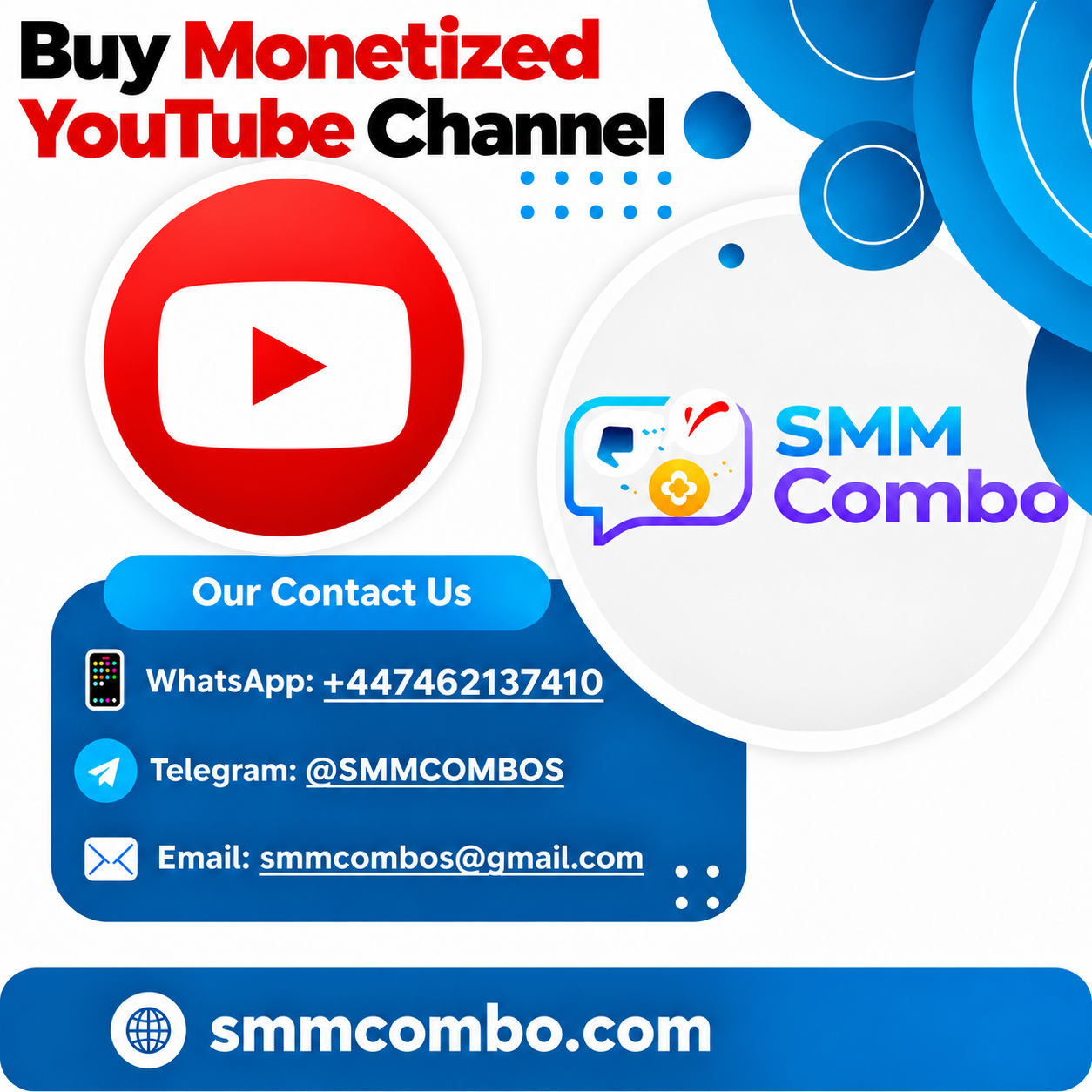 Buy Monetized YouTube Channel